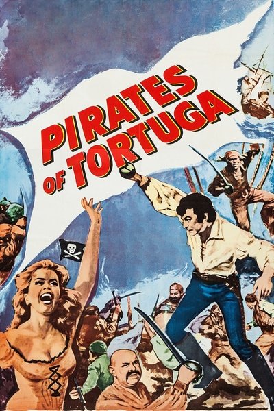 Póster de Piratas de isla Tortuga