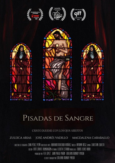 Póster de Pisadas de Sangre