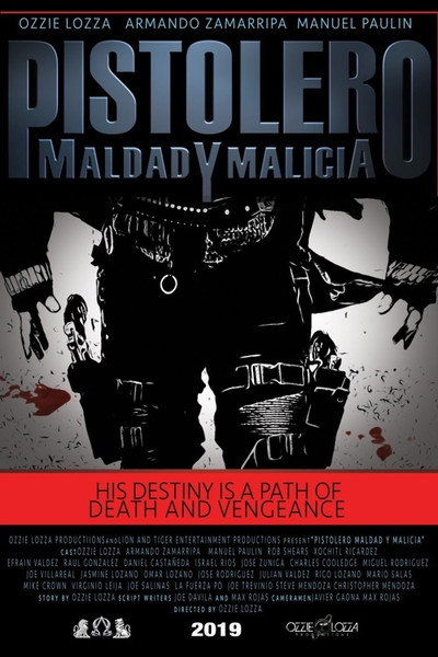 Póster de Pistolero Maldad Y Malicia