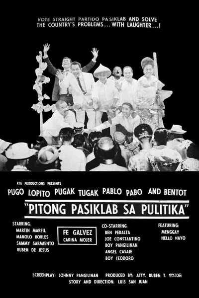 Póster de Pitong pasiklab sa pulitika