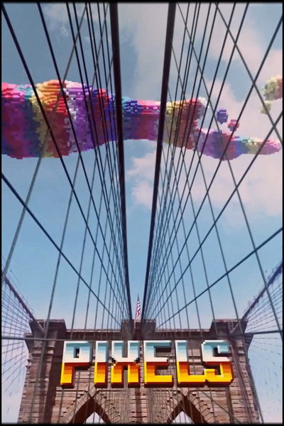 Póster de Pixels