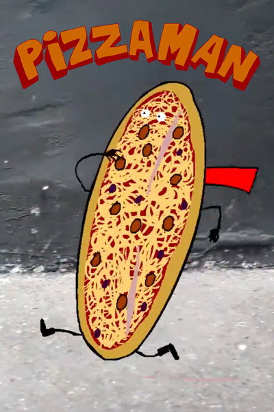 Póster de Pizzaman, le Superhéro