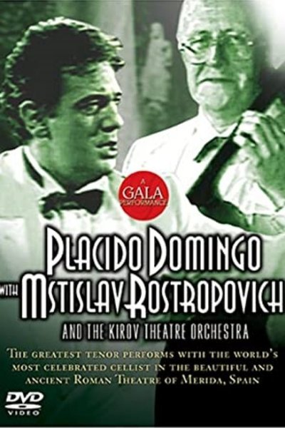 Póster de Placido Domingo with Mstislav Rostropovich