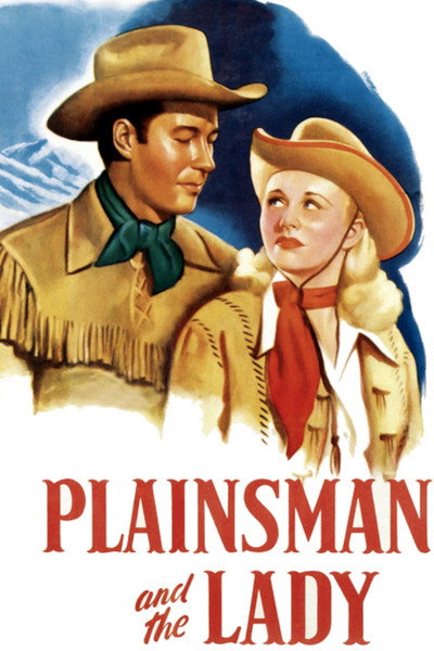Póster de Plainsman and the Lady