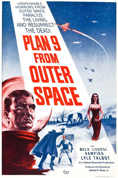 Póster de Plan 9 del espacio exterior
