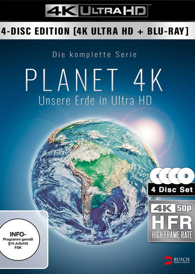 Póster de Planet 4K - Unsere Erde in Ultra HD