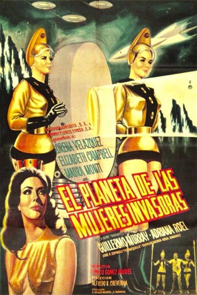 Póster de Planet of the Female Invaders
