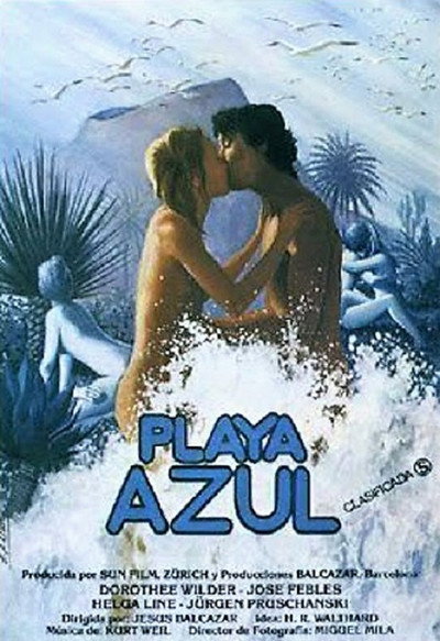 Póster de Playa azul