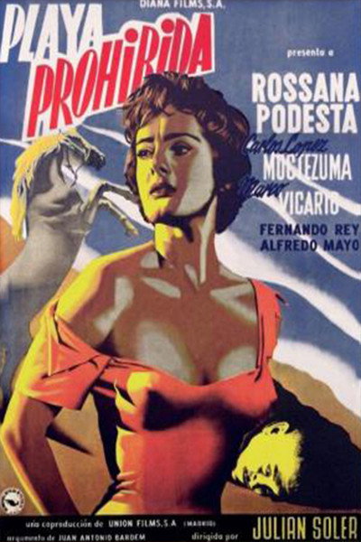 Póster de Playa prohibida