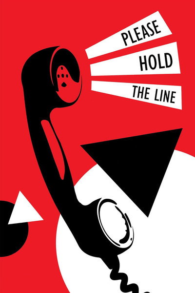 Póster de Please Hold the Line