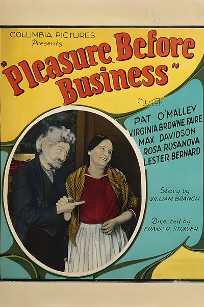 Póster de Pleasure Before Business
