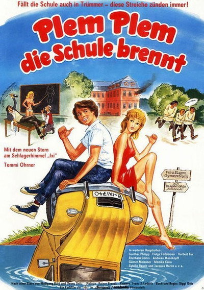 Póster de Plem, Plem - Die Schule brennt