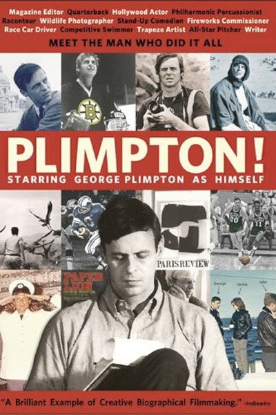 Póster de Plimpton! Starring George Plimpton as Himself