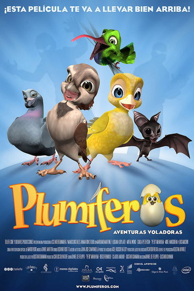 Póster de Plumíferos - Aventuras voladoras