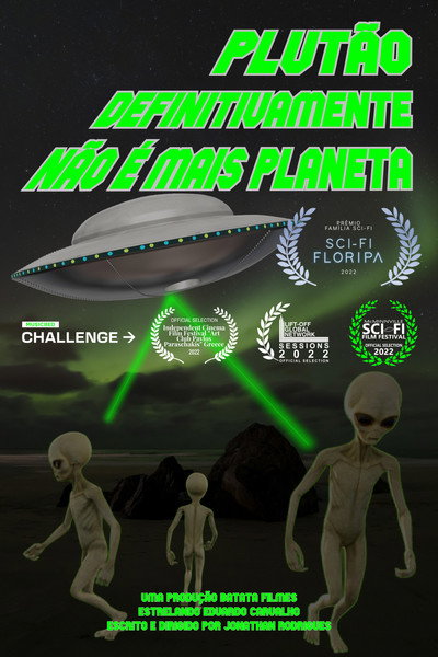 Póster de Plutão Definitivamente não é mais Planeta