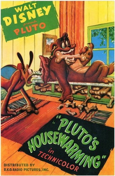 Póster de Pluto se muda de casa