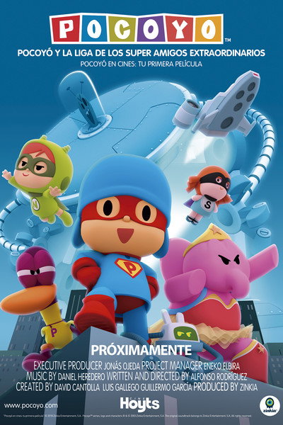 Póster de Pocoyó en cines: tu primera película