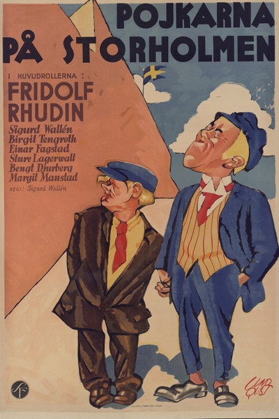 Póster de Pojkarna på Storholmen