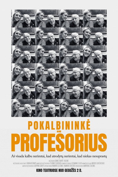 Póster de Pokalbininke ir profesorius