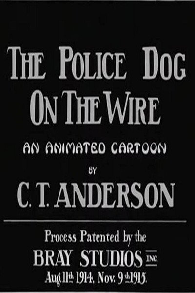 Póster de Police Dog on the Wire