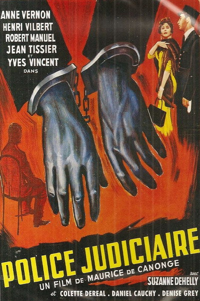 Póster de Police judiciaire