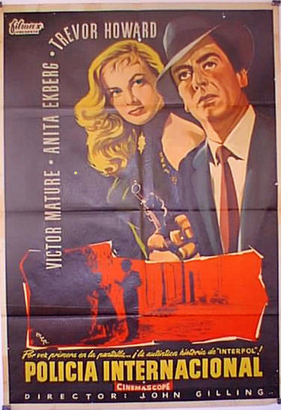 Póster de Policía internacional