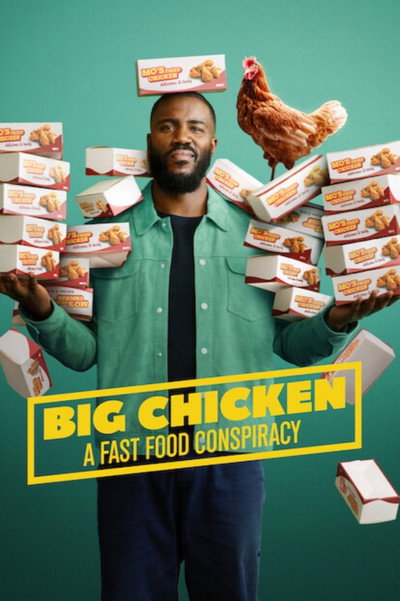 Póster de Pollo a lo grande: Una conspiración de comida rápida