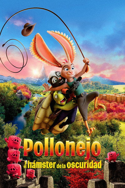 Póster de Pollonejo y el hámster de la oscuridad