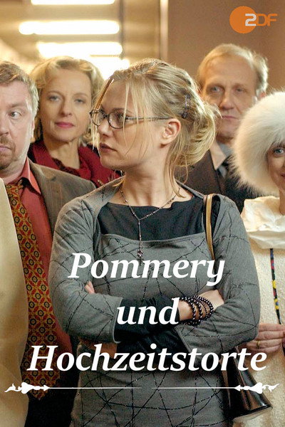 Póster de Pommery und Hochzeitstorte