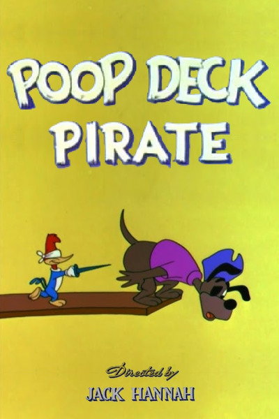 Póster de Poop Deck Pirate