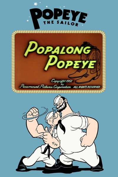 Póster de Popalong Popeye
