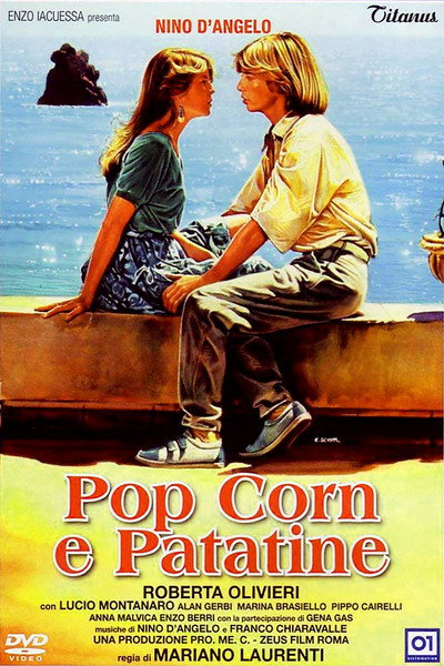 Póster de Popcorn e patatine