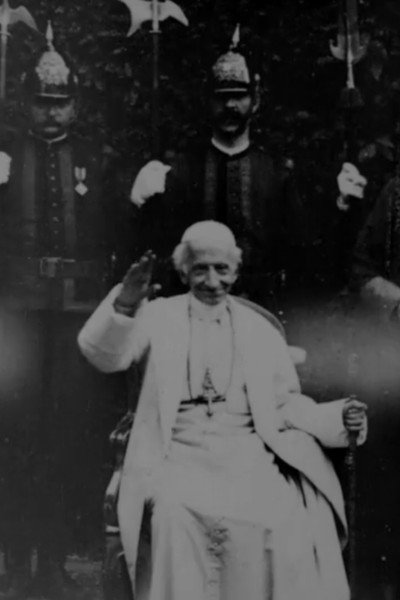 Póster de Pope Leo XIII Giving Blessing from Chair