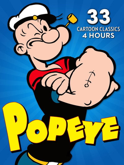 Póster de Popeye: 33 Cartoon Classics - 4 Hours
