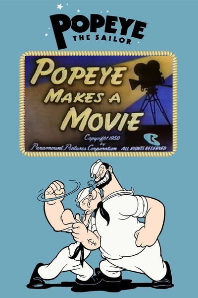 Póster de Popeye Makes a Movie