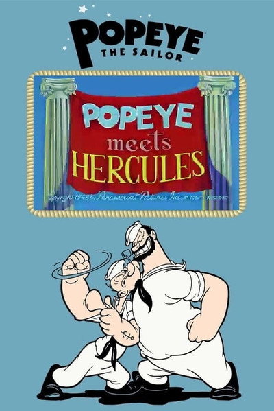 Póster de Popeye Meets Hercules