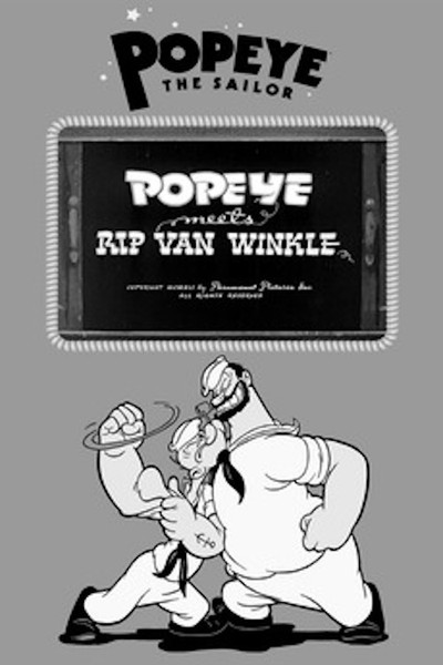 Póster de Popeye Meets Rip Van Winkle