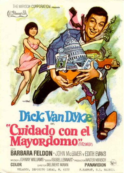 Póster de Por aquí pasó Fitzwilli