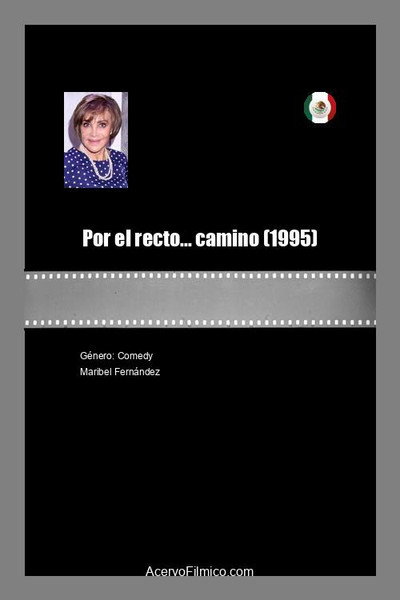 Póster de Por el recto... camino