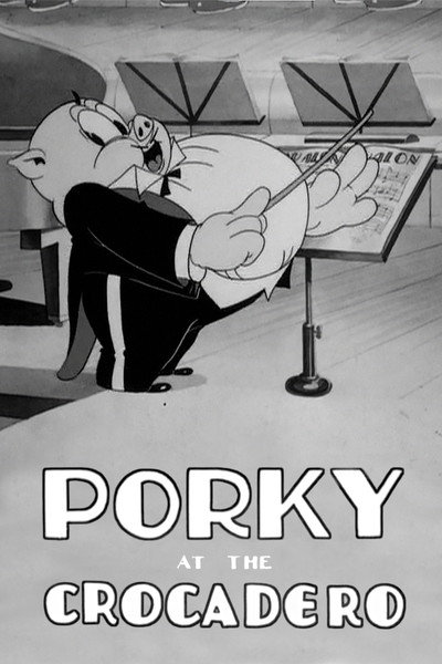 Póster de Porky en el Crocadero