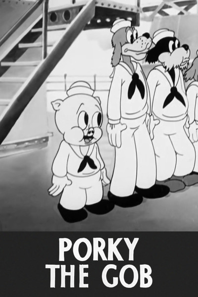 Póster de Porky en la marina
