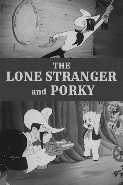 Póster de Porky y el Llanero Solitario