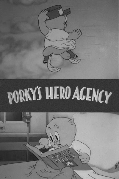 Póster de Porky y su agencia de héroes