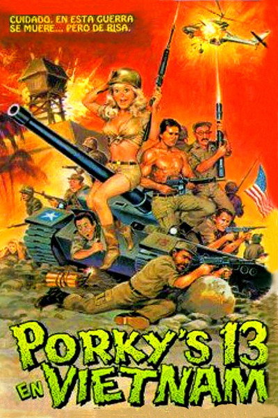 Póster de Porky's 13 en Vietnam