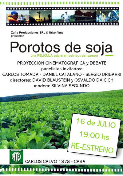 Póster de Porotos de soja