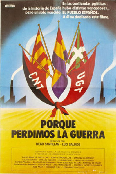 Póster de Porque perdimos la guerra