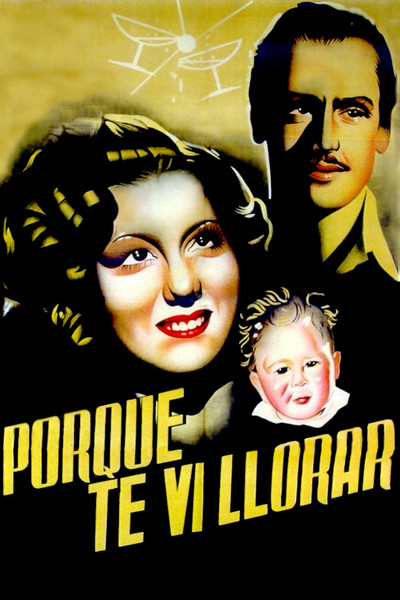 Póster de Porque te vi llorar