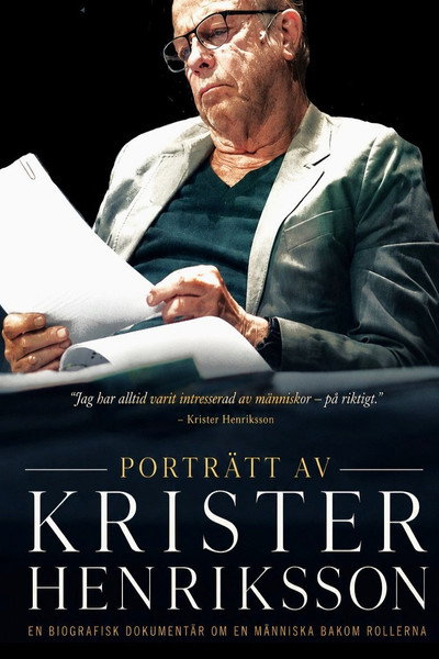 Póster de Porträtt av Krister Henriksson