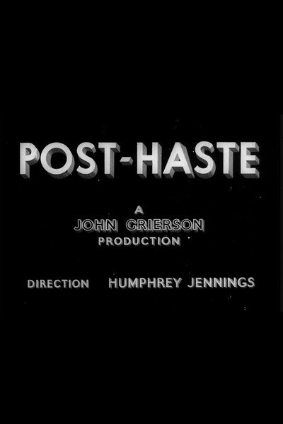 Póster de Post-Haste