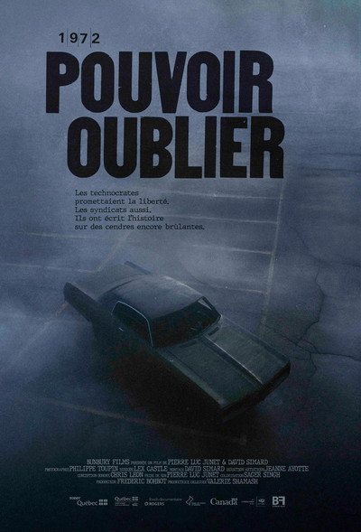 Póster de Pouvoir oublier: Autopsie du Front Commun